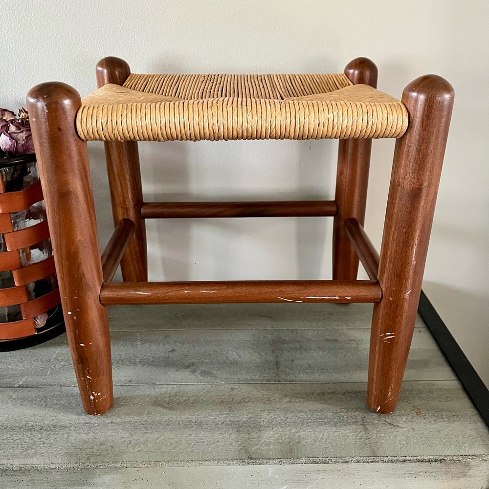 Vintage 1920s Rushing Stool - Picture 3 of 6
